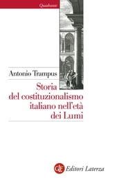 Storia del costituzionalismo italiano nell età dei Lumi