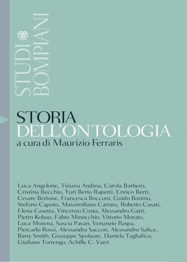 Storia dell'ontologia - Maurizio Ferraris