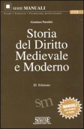 Storia del diritto medievale e moderno