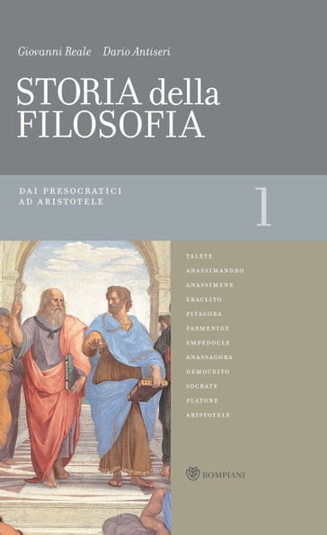 Storia della filosofia - Volume 1 - Dario Antiseri - Giovanni Reale