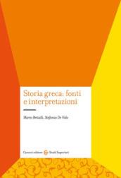 Storia greca: fonti e interpretazioni