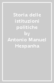 Storia delle istituzioni politiche