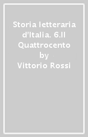 Storia letteraria d