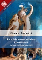 Storia della letteratura italiana del cav. Abate Girolamo Tiraboschi Tomo 8. Parte 2