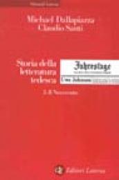 Storia della letteratura tedesca. 3: Il Novecento