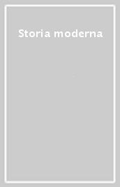 Storia moderna