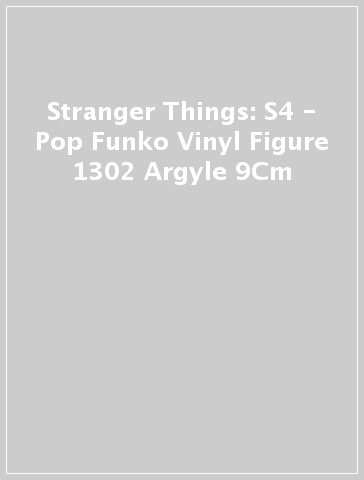 Stranger Things: S4 - Pop Funko Vinyl Figure 1302 Argyle 9Cm