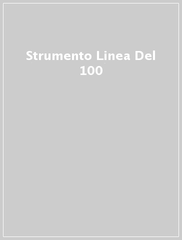 Strumento Linea Del 100