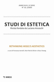 Studi di estetica (2020). 1: Rethinking Hegel's aesthetics