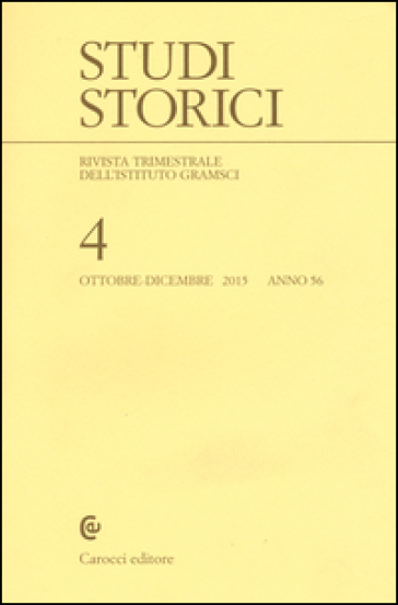 Studi storici (2015). 4.