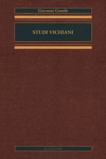 Studi vichiani - Giovanni Gentile