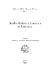 Studia Hethitica, Hurritica et Urartaica. 1.