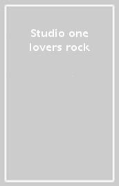 Studio one lovers rock