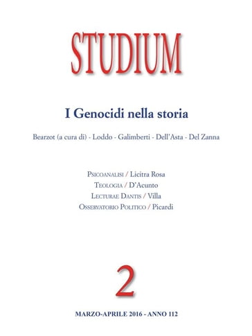 Studium - I Genocidi nella storia - Paolo Pittaro - Paolo Carusi - Vincenzo Cappelletti - Giuseppe Dalla Torre - Antonio Giovanni Pesce - Claudia Villa - Cinzia Bearzot - Marco Buzzoni - Luca G. Castellin - Giuseppe DAcunto - Lucia DellAsta - Del Zanna Giorgio - Emilia Di Rocco - Alessandro Galimberti - Rosaria Leonardi - Carmelo Licitra Rosa - Laura Loddo - Umberto Lodovici - Serena Meattini - Alessio Musio - Luigi Picardi - Giuseppe Piccoli