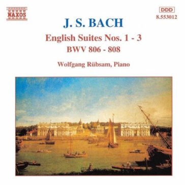 Suites inglesi nn.1-3 bwv 806-808 - Johann Sebastian Bach