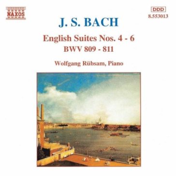 Suites inglesi nn.4-6 bwv 809 > 811 - Johann Sebastian Bach