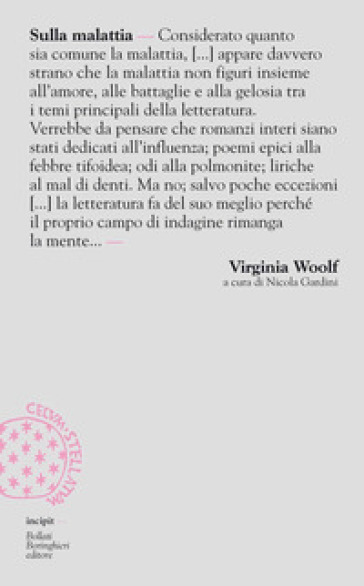 Sulla malattia - Virginia Woolf