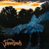 Sumerlands - orange, black & blue merge