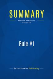 Summary: Rule #1