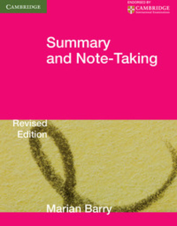 Summary and note-taking. Per le Scuole superiori. Con espansione online - Marian Barry