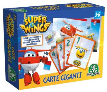 Super Wings Carte Giganti Double-Face