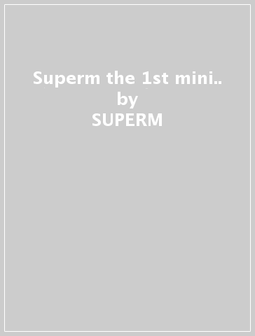 Superm the 1st mini.. - SUPERM