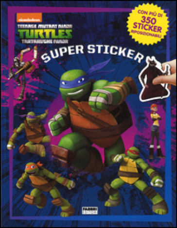 Supersticker. Turtles Tartarughe Ninja