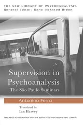 Supervision in Psychoanalysis