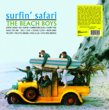 Surfin  safari (clear) (numbered) - The Beach Boys