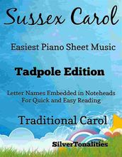 Sussex Carol Easiest Piano Sheet Music Tadpole Edition
