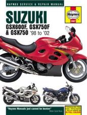 Suzuki GSX600/750F & GSX750 (98 - 03) Haynes Repair Manual