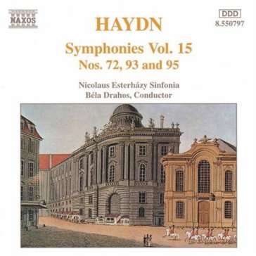 Symphonies n.72, n.93, n.95 - DRAHOS BELA