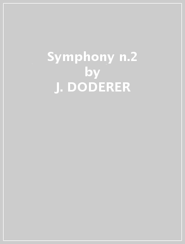 Symphony n.2 - J. DODERER