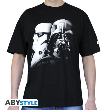 T-Shirt Star Wars - Vader & Trooper L