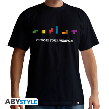 T-Shirt Tetris Choose Your Weapon M