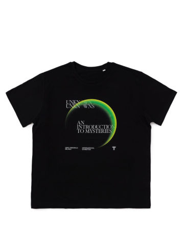 T-shirt nera M logo 23Â° verde Triennale