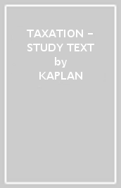 TAXATION - STUDY TEXT