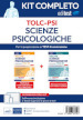 TOLC PSI 2024. Kit completo per il test di Scienze psicologiche. Con ebook. Con espansione online. Con software di simulazione