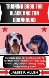 TRAINING BOOK FOR BLACK AND TAN COONHOUND
