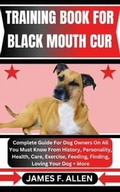 TRAINING BOOK FOR BLACK MOUTH CUR