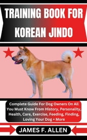 TRAINING BOOK FOR KOREAN JINDO