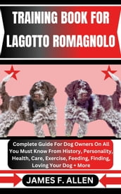 TRAINING BOOK FOR LAGOTTO ROMAGNOLO