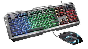 TRUST GXT 845 Tural Gaming Keyboard+Mous