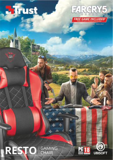 TRUST GXT707R RESTO G.Chair+Far Cry 5 V