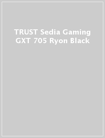 TRUST Sedia Gaming GXT 705 Ryon Black