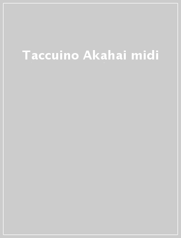 Taccuino Akahai midi