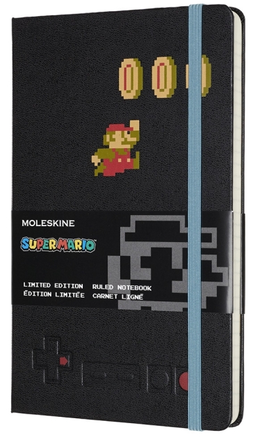 Taccuino Super Mario - a righe - Large - Edizione Limitata - Mario in Motion