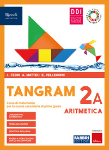 Tangram. Per la Scuola media. Con e-book. Con espansione online. Vol. 2A-2B: Quaderno 2 + hub young + hub kit - Luciana Ferri - Angela Matteo - Eleonora Pellegrini