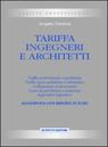 Tariffa ingegneri e architetti - A. Desina