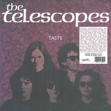 Taste (color vinyl) - The Telescopes